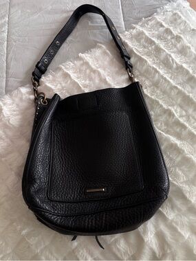 Rebecca Minkoff shoulder bucket genuine leather
